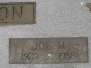 OK, Grove, Olympus Cemetery, Compston, Joe H. Headstone (Close Up)