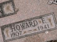 OK, Grove, Olympus Cemetery, Watson, Howard E. Headstone (Close Up)