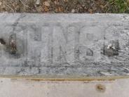 OK, Grove, Olympus Cemetery, Johnson, Pearl M. Headstone (Top View)