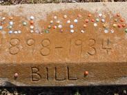 OK, Grove, Olympus Cemetery, Layman, William L. Footstone