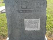OK, Grove, Olympus Cemetery, Smith, Emma J. Headstone (Rubbing)