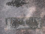 OK, Grove, Olympus Cemetery, Miller, Emma Bell Headstone (Close Up)