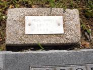 OK, Grove, Olympus Cemetery, Cooper, Pearl Footstone