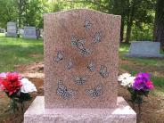 OK, Grove, Headstone Symbols and Meanings, View 2, Butterfly