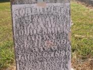 OK, Grove, Olympus Cemetery, Loudermilk, Robert Lee Headstone (Rubbing)