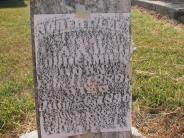 OK, Grove, Olympus Cemetery, Loudermilk, Robert Lee (Rubbing View 2)