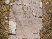 OK, Grove, Olympus Cemetery, Loffer, Charles R. Footstone