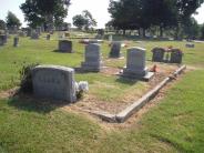 OK, Grove, Olympus Cemetery, Clark, William, Leona, Howard & Mona L. Family Plot