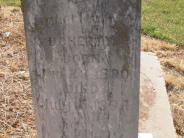 OK, Grove, Olympus Cemetery, Doherty, Charley L. Headstone (Close Up)