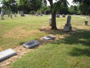 OK, Grove, Olympus Cemetery, Hampton, Adda A., Elizabeth & H. Harvey Family Plot