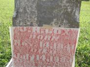 OK, Grove, Olympus Cemetery, Cox, Almeda Headstone (Wife Rubbing)