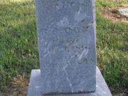 OK, Grove, Olympus Cemetery, Cox, Nancy Headstone (Close Up)