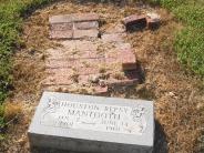 OK, Grove, Olympus Cemetery, Mantooth, Houston Repsy Headstone (View 2)