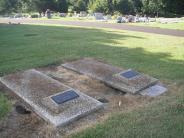 OK, Grove, Olympus Cemetery, Graham, Garland & Stella Family Plot