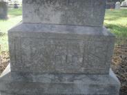 OK, Grove, Olympus Cemetery, Harris, Emma E. Headstone (Base)