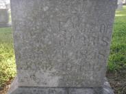 OK, Grove, Olympus Cemetery, Harris, Emma E. Headstone (Close Up 2)