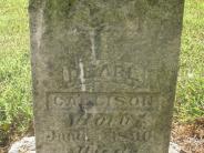 OK, Grove, Olympus Cemetery, Callison, Pearl Headstone (Close Up)