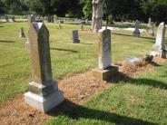 OK, Grove, Olympus Cemetery, Clark, John Jr., John H. & Elizabeth Family Plot