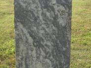 OK, Grove, Olympus Cemetery, Sutton, William D. Headstone (Close Up)