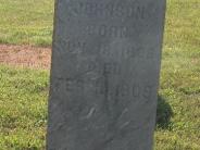 OK, Grove, Olympus Cemetery, Johnson, Matilda J. (Baker) Headstone