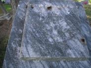 OK, Grove, Olympus Cemetery, Chenowith, Henry N. Headstone (Top View)