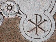 OK, Grove, Headstone Symbols and Meanings, View 2, Chi Rho