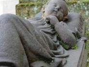 OK, Grove, Headstone Symbols and Meanings, view 3, Child Sleeping 