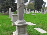 OK, Grove, Headstone Symbols and Meanings, View 3, Broken Column