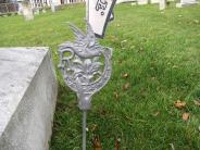 OK, Grove, Headstone Symbols and Meanings, View 2, Degree of Rebekah