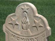 OK, Grove, Headstone Symbols and Meanings, Hand with Finger Pointing Up 