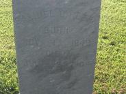 OK, Grove, Olympus Cemetery, Glenn, Samuel C. Headstone (Close Up)