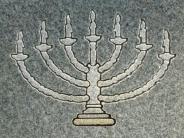 OK, Grove, Headstone Symbols and Meanings, View 2, Menorah