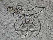 OK, Grove, Headstone Symbols and Meanings, View 2, Shriner