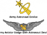 OK, Grove, Headstone Symbols and Meanings, US Army Astronaut