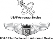 OK, Grove, Headstone Symbols and Meanings, US Air Force Astronaut