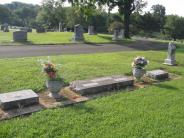 OK, Grove, Olympus Cemetery, Stiver, William J. & Ida May, Helen M. & Miller, Emma (Plot)