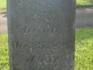 OK, Grove, Olympus Cemetery, Carey, R. T. Headstone (Close Up)