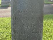 OK, Grove, Olympus Cemetery, Carey, R. T. Headstone (View 2)
