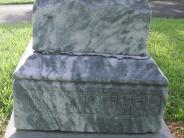 OK, Grove, Olympus Cemetery, Proctor, Nancy H. Headstone (Base)