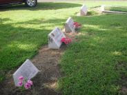 OK, Grove, Olympus Cemetery, Elam, Arthur Gene, Edith M., Robert J., Mary Rena & Dock (Plot)