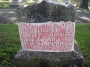 OK, Grove, Olympus Cemetery, Bates, Herburt G. Headstone (Rubbing)