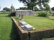 OK, Grove, Olympus Cemetery, Prather Family Plot (Section 5)