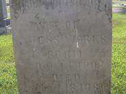 OK, Grove, Olympus Cemetery, Works, Susie Leona (Caudill) Headstone (Close Up)