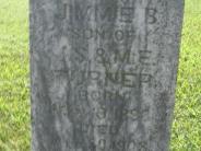 OK, Grove, Olympus Cemetery, Turner, Jimmie B. Headstone (Close Up)