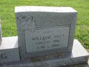 OK, Grove, Olympus Cemetery, Craig, William "Bill" Headstone (Close Up)