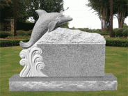 OK, Grove, Headstone Symbols and Meanings, Dolphin