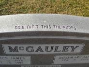 OK, Grove, Headstone Symbols and Meanings, Humor, Now Ain't This The Poops