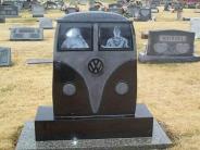 OK, Grove, Headstone Symbols and Meanings, Unique, Volkswagon