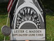 OK, Grove, Headstone Symbols and Meanings, Unique, Shark