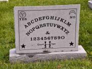 OK, Grove,Headstone Symbols and Meanings, Unique, Ouija Board